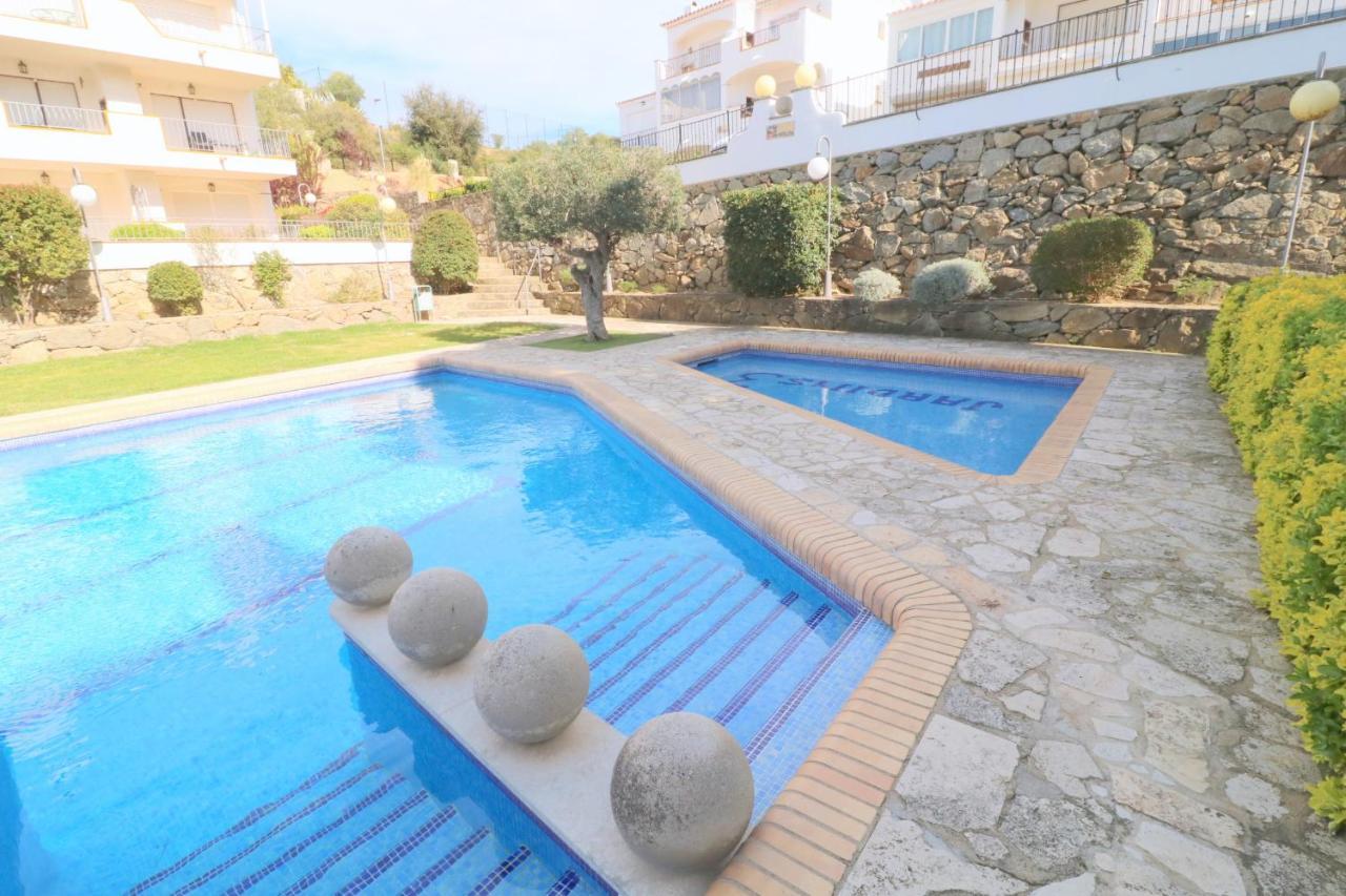 Jardins III B 2 - Piso Con Vista Al Mar Y Piscina Leilighet Roses Eksteriør bilde