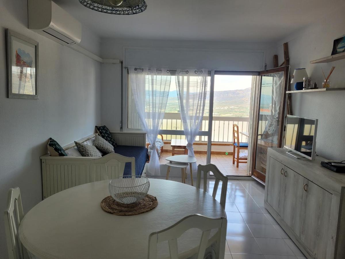 Jardins III B 2 - Piso Con Vista Al Mar Y Piscina Leilighet Roses Eksteriør bilde